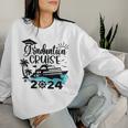 Senior Graduation Trip Cruise 2024 Ship Party Cruise Womens Women Sweatshirt Gifts for Her