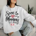 Soon To Be Mommy 2024 For Mom Pregnancy Announcement Women Sweatshirt Gifts for Her