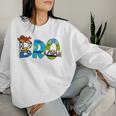 Toy Story Mama Boy Mom Bro Brother Mother's Day Women Sweatshirt Gifts for Her