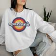 Vintage Spartans High School Spirit Go Spartans Pride Women Sweatshirt Gifts for Her