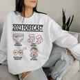 Werdende Elternorhersage 2023 Schwanger Für Mama & Papa Sweatshirt Frauen Geschenke für Sie