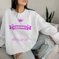 Women's Ich Bin Eineerdammte Prinzessin Du Pisser S Sweatshirt Frauen Geschenke für Sie