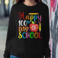 100 Days Of School Teacher And StudentWomen Sweatshirt Unique Gifts