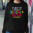 1000 Days Smarter Fifth 5Th Grade Teacher Student School Women Sweatshirt Funny Gifts