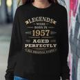 1957 67Th Birthday Turning 67 Years Old Women Sweatshirt Unique Gifts