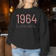 1964 Birthday For Born In 1964 Limited Edition Women Sweatshirt Personalized Gifts