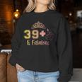 I Am 391 Middle Finger Fabulous 40Th Birthday Anniversary Women Sweatshirt Personalized Gifts