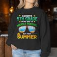 5Th Grade Way To Middle School Grade First Summer Graduation Women Sweatshirt Funny Gifts