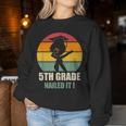 5Th Grade Nailed It Graduation Dab 2021 Graduation Women Sweatshirt Unique Gifts