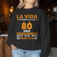 80 Cumpleaños Hombres Es 80 Años Nacidos En 1944 Sudadera Mujer Regalos divertidos