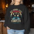 8Th Grade Level Complete Gamer Class Of 2024 Graduation Boy Women Sweatshirt Funny Gifts