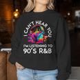 90'S R&B Music For Girl Rnb Lover Rhythm And Blues Women Sweatshirt Unique Gifts