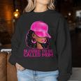 African American Afro Blessed To Be Called Mom Women Sweatshirt Personalized Gifts