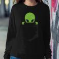 Alien In Pocket Boho 80S Vintage Women Sweatshirt Unique Gifts