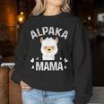 Alpaca Mama Lama Sweatshirt Frauen Lustige Geschenke