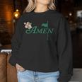 Amen Master Golf Flower Azalea Tournament Women Sweatshirt Unique Gifts