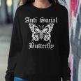Antisocial Butterfly For Introvert Women Sweatshirt Unique Gifts