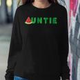 Auntie Watermelon Summer Tropical Fruit Women Sweatshirt Unique Gifts