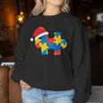 Autismus-Weihnachtsdekoration Geschenk Baum-Puzzle Mama Papa Sweatshirt Frauen Lustige Geschenke