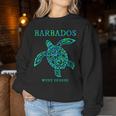Barbados Sea Turtle Boys Girls Vacation Souvenir Women Sweatshirt Personalized Gifts