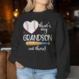 Baseball Grandma Thats My Grandson Out There Women Women Sweatshirt Unique Gifts