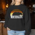 Beefy Daddy Michigan Lgbtq Regenbogen Schwuler Papa Bear Pride Sweatshirt Frauen Lustige Geschenke