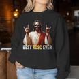 Best Rosc Ever Easter Nurse Doctor Surgeon Jesus Rock On Women Sweatshirt Funny Gifts