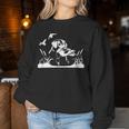 Bird Dog Duck Hunting Willow In The Marsh Hunter Women Sweatshirt Unique Gifts