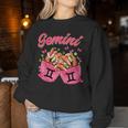 Black Nails Zodiac Birthday Gemini Queen Women Sweatshirt Unique Gifts
