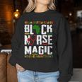 Black History Month Registered Nurse Rn Melanin Nurses Women Sweatshirt Personalized Gifts