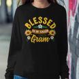 Blessed To Be Called Gram Cute Sunflower Women Sweatshirt Unique Gifts