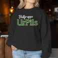 Blood Group Urpils Saarland Beer Sweatshirt Frauen Lustige Geschenke