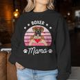 Boxer Mama Für Boxerhund Frauchen Sweatshirt Frauen Lustige Geschenke