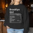 Brooklyn Girl Ny New York City Home Roots Usa Women Sweatshirt Unique Gifts