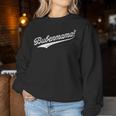 Bubenmama Mamaon Zwei Jungs 2 Söhne Sweatshirt Frauen Lustige Geschenke