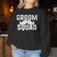 Chemises De Enterrement Deie De Jeune Fille Pour Homme Groom Squad Moustache Garçons D'honneur Women Sweatshirt Cadeaux drôles