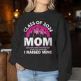 Class Of 2024 Mom Graduation Family Mama Graduate Women Women Sweatshirt Funny Gifts