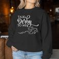 Cool Horse Racing Derby Race Owner Lover Women Sweatshirt Funny Gifts
