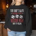 Crazy Sports Mom Soccer Mama For Women Women Sweatshirt Unique Gifts
