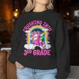 Crushing Into 3Rd Grade Dabbing Unicorn Back To School Girls Women Sweatshirt Unique Gifts
