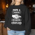 Dad Daughter Die Beste Komplizen Sweatshirt Frauen Lustige Geschenke