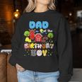 Dad And Mom Of The Birthday Boy Farm Animal Family Party Women Sweatshirt Unique Gifts