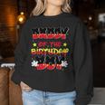 Dad And Mom Daddy Birthday Boy Mouse Family Matching Women Sweatshirt Funny Gifts