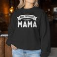 Damen Meine Superkraft Ich Bin Mama Spruch Raglan Sweatshirt Frauen Lustige Geschenke