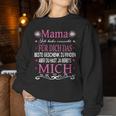 Damen Muttertagsgeschenk Mama Muttertag Spruch Beste Mutti & Mami Raglan Sweatshirt Frauen Lustige Geschenke