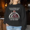 The Devil Whispered In My Ear Christian Jesus Bible Quote Women Sweatshirt Unique Gifts