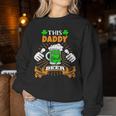 Dieser Papa Braucht Bier Drunken St Patrick's Day Sweatshirt Frauen Lustige Geschenke