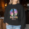 Disco Diva Retro 70'S 80'S Seventies Retro Disco Ball Women Sweatshirt Unique Gifts