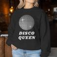 Disco Queen 70'S Themed Birthday Party Dancing Women Women Sweatshirt Unique Gifts