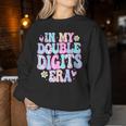 In My Double Digits Era 10 Year Old Girl 10Th Birthday Women Sweatshirt Unique Gifts